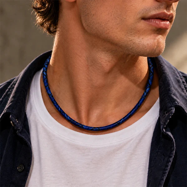 Statement Necklace Serpent-Inspired Design Six Color Options