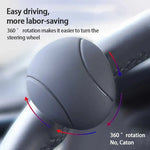 Steering Wheel Spinner Knob 360° Rotation Ergonomic Grip Universal Fit