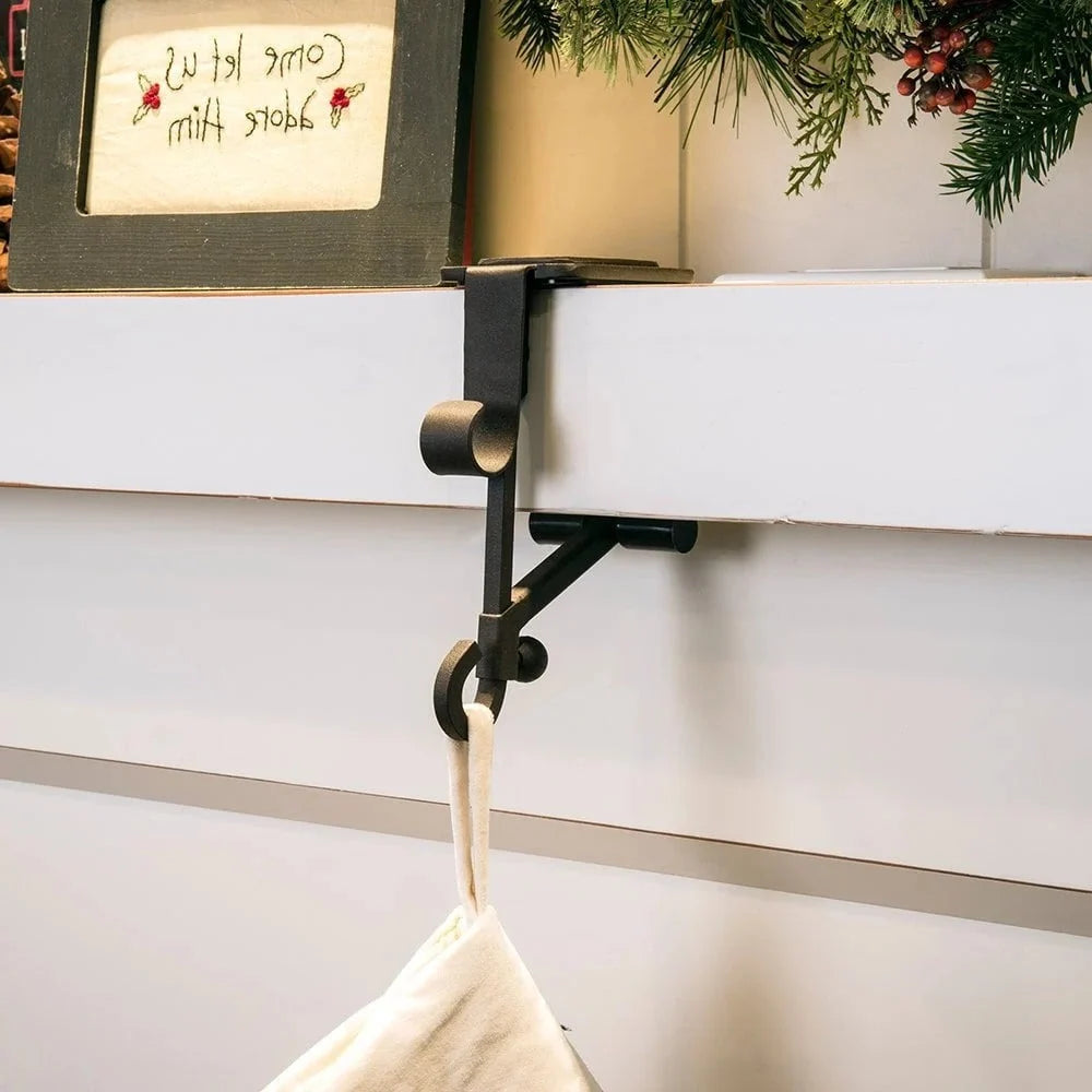 Stocking & Garland Holder No-Drill Adjustable Set of 3