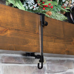 Stocking & Garland Holder No-Drill Adjustable Set of 3