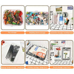 Storage Bags Clear Zipper Set of 3