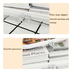 Storage Bags Clear Zipper Set of 3