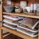 Storage Bags Clear Zipper Set of 3