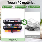 Storage Bags Clear Zipper Set of 3