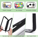 Storage Bags Clear Zipper Set of 3