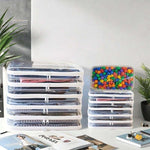 Storage Bags Clear Zipper Set of 3