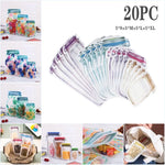 Storage Bags Transparent Reusable Foldable Design