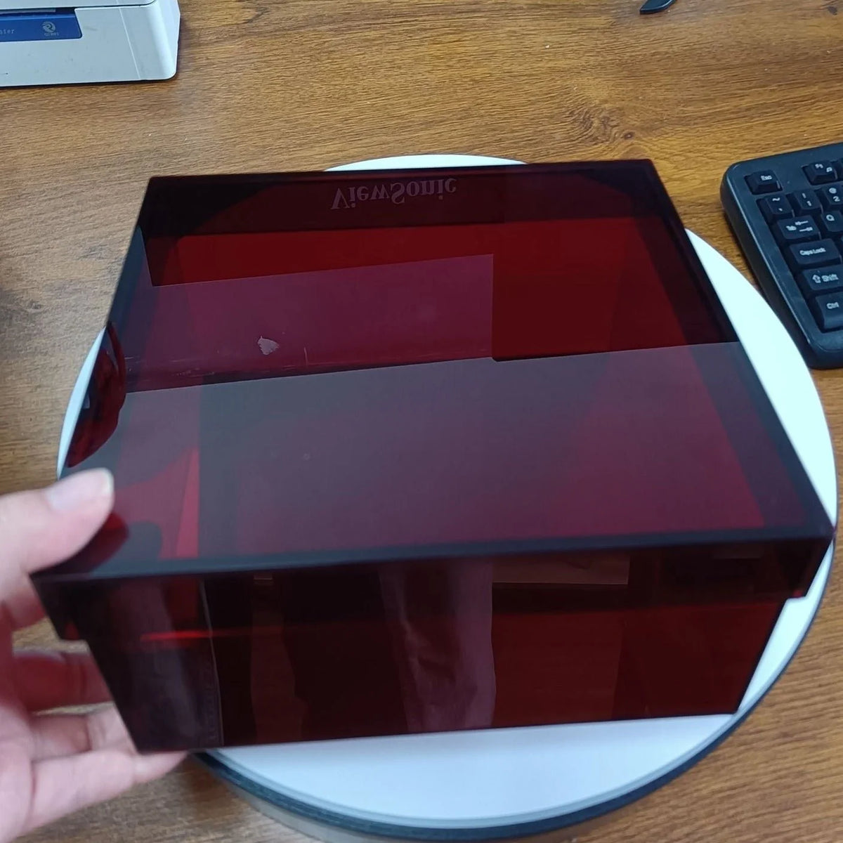 Storage Box Clear Acrylic With Lid