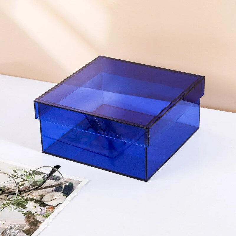 Storage Box Clear Acrylic With Lid
