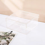 Storage Box Clear Acrylic With Lid
