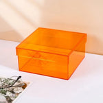 Storage Box Clear Acrylic With Lid