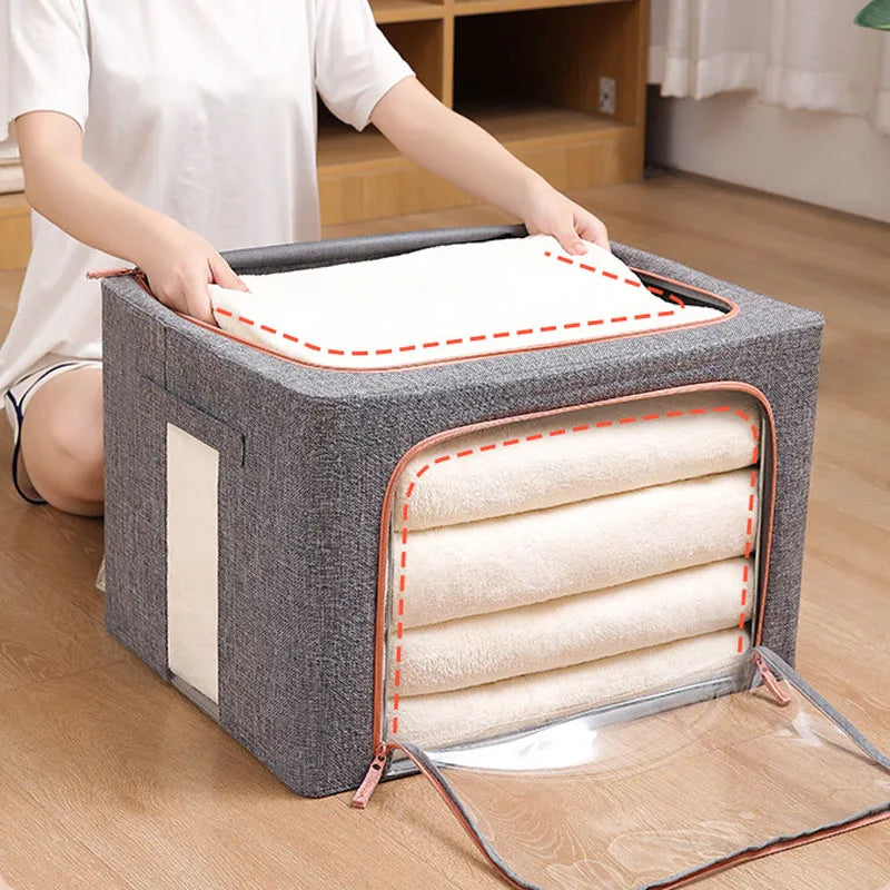 Storage Box Cotton Foldable Space-Saving Design