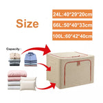 Storage Box Cotton Foldable Space-Saving Design