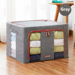 Storage Box Foldable Design Transparent Viewing Panel For Closet Organization