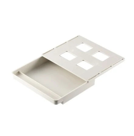 Storage Drawer Under Desk Adhesive Mounting Compartments