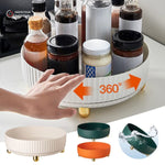 Storage Organizer 360° Rotating Space-Saving Tool-Free Installation