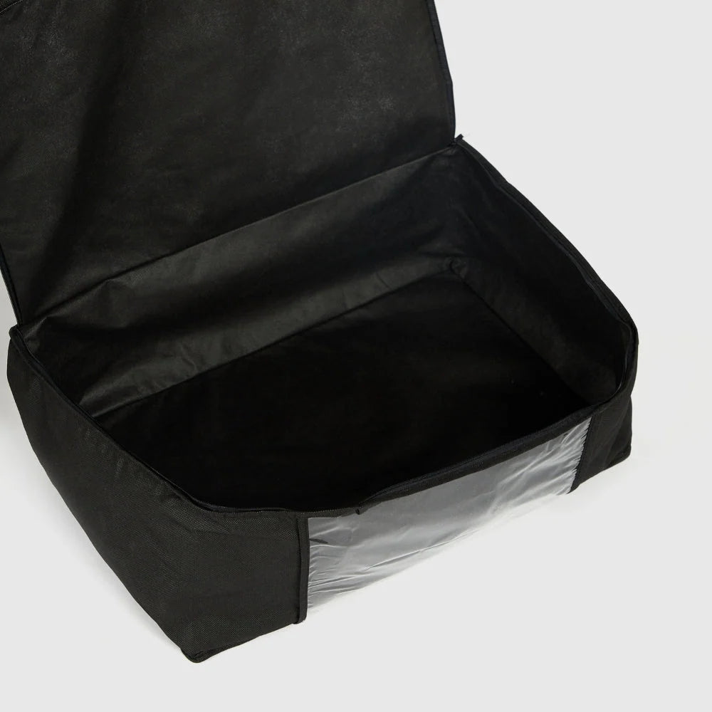 Storage Organizer Foldable Zippered Clear Window
