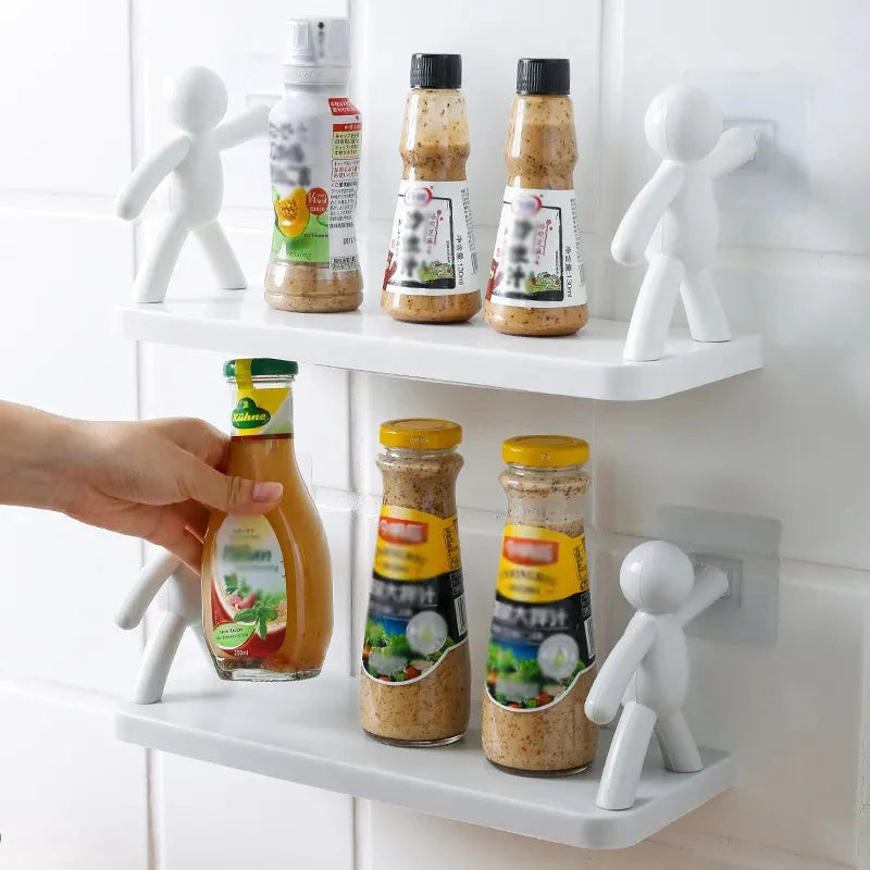 Storage Organizer Functional Shelves Space-Saving Design
