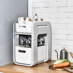 Storage Rack ABS Multi-Tier Minimalist Design