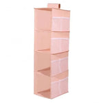 Storage Rack Four-Tier Foldable Dustproof Oxford Cloth