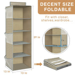 Storage Rack Four-Tier Foldable Dustproof Oxford Cloth