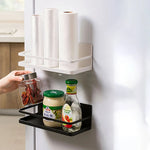 Storage Rack Magnetic Steel Refrigerator Mount