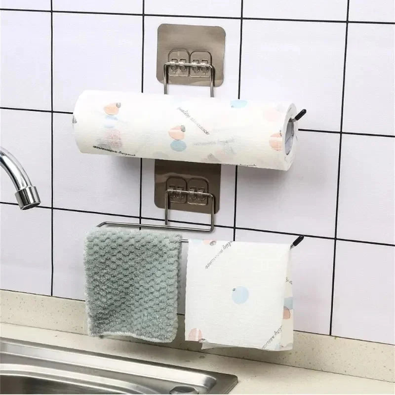Storage Shelf Rotating Arm Multi-Tier Adhesive Mount
