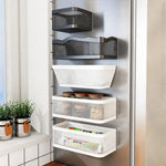 Storage Shelf Wall-Mounted Steel Mesh Ventilated