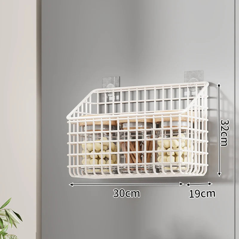 Storage Shelf Wall-Mounted Steel Mesh Ventilated