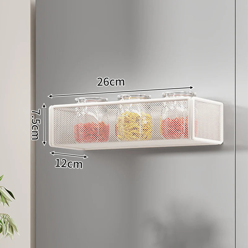 Storage Shelf Wall-Mounted Steel Mesh Ventilated