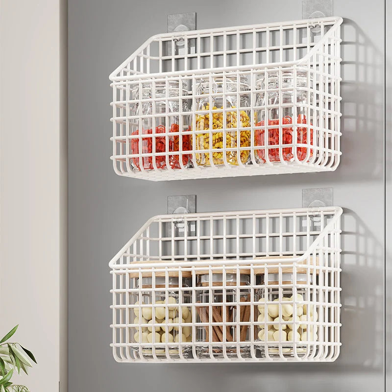 Storage Shelf Wall-Mounted Steel Mesh Ventilated