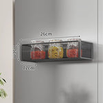 Storage Shelf Wall-Mounted Steel Mesh Ventilated