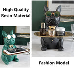 Storage Tray Bulldog Design High-Grade Resin