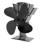 Stove Fan Heat-Powered Quiet Air Circulation