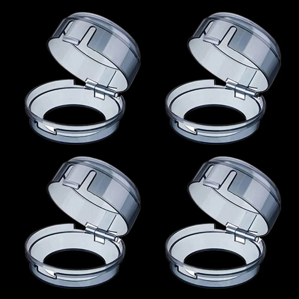 Stove Knob Cover Set Universal Fit & Transparent