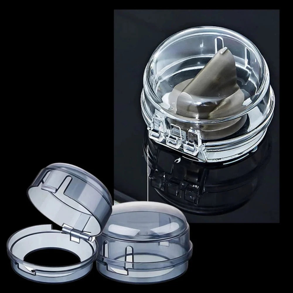Stove Knob Cover Set Universal Fit & Transparent