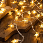 String Lights Christmas LED Motifs Battery Powered