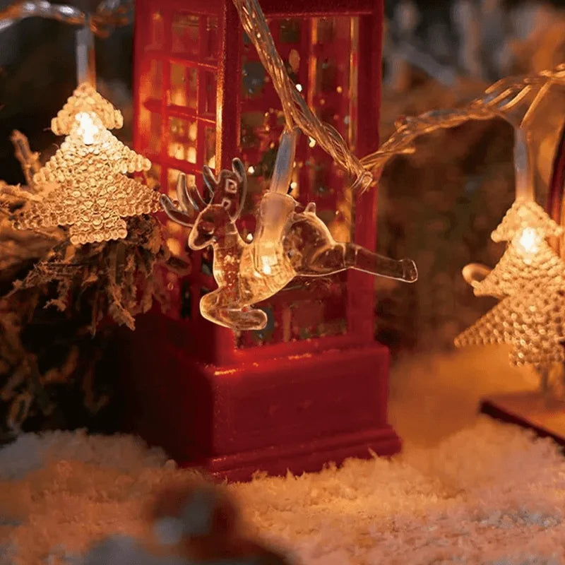 String Lights Christmas LED Motifs Battery Powered