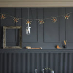 String Lights Copper Starburst Warm White Battery Or Plug-In
