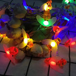 String Lights Solar Bee-Shaped IP65
