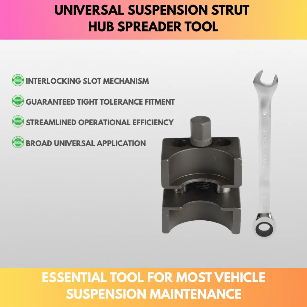 Strut & Hub Spreader Tool Double-Ended High-Strength Steel