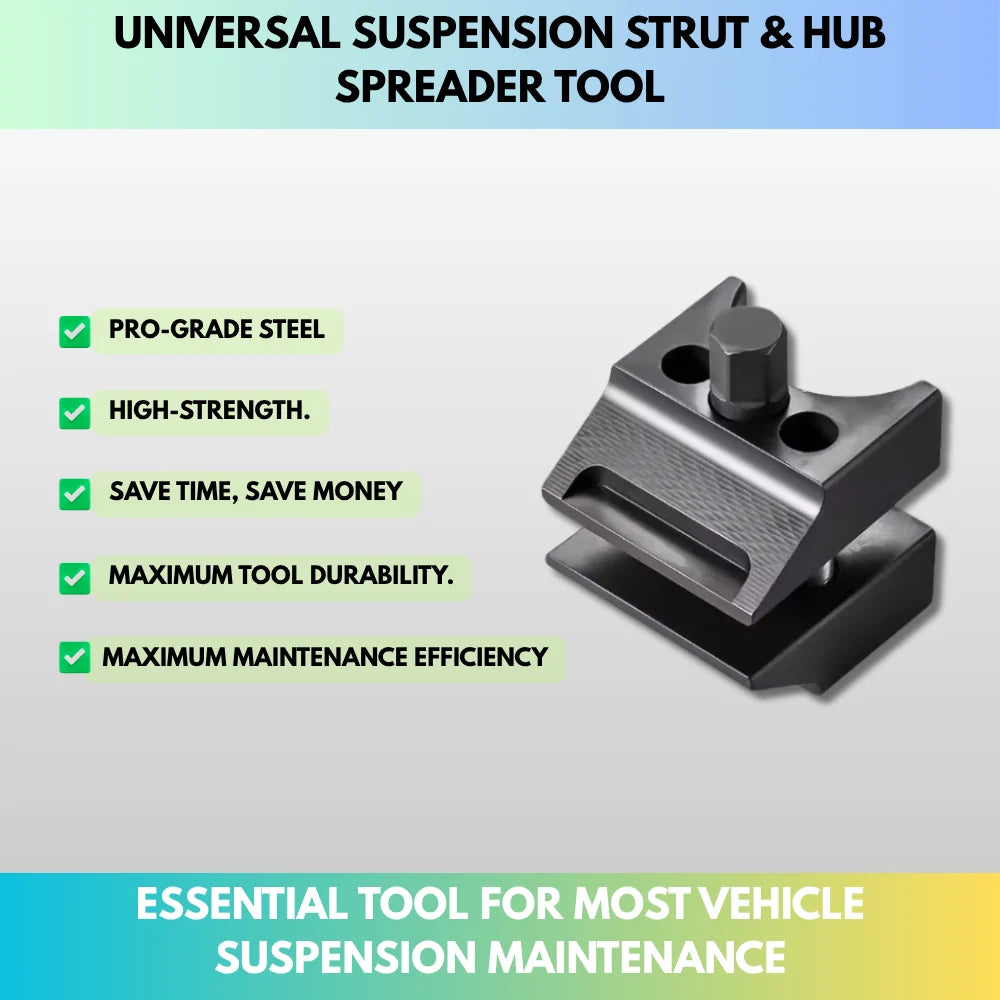 Strut & Hub Spreader Tool Double-Ended High-Strength Steel