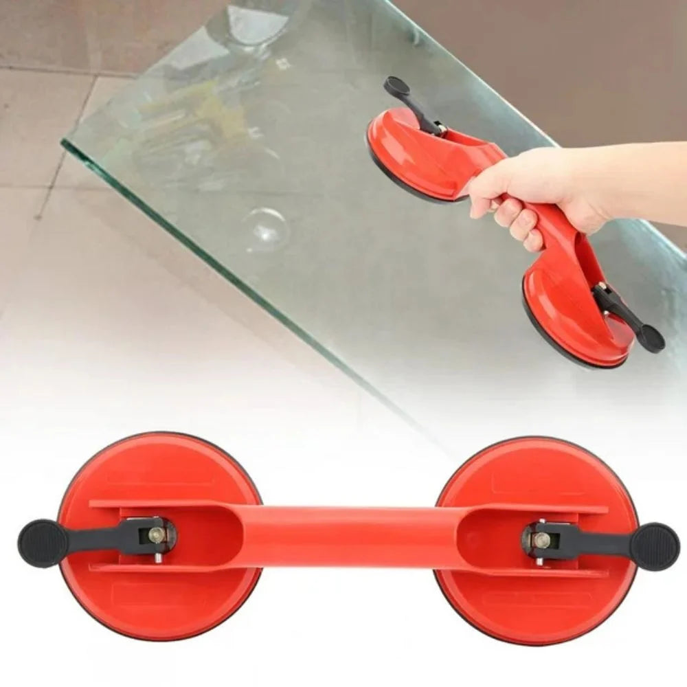 Suction Cup Puller Dual Cups Ergonomic Handle