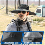 Sun Hat Large Fit Extra Wide Brim UPF50