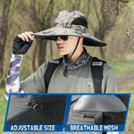 Sun Hat Large Fit Extra Wide Brim UPF50