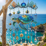 Suncatcher Wind Chime Ocean Animal Beaded Strands
