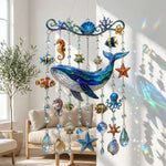 Suncatcher Wind Chime Ocean Animal Beaded Strands
