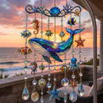 Suncatcher Wind Chime Ocean Animal Beaded Strands