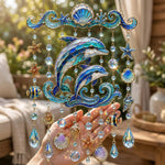 Suncatcher Wind Chime Ocean Animal Beaded Strands