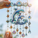 Suncatcher Wind Chime Ocean Animal Beaded Strands